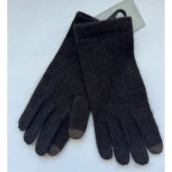 NWT Louisa Perini Cashmere Gloves in Black - Picture 1 of 2